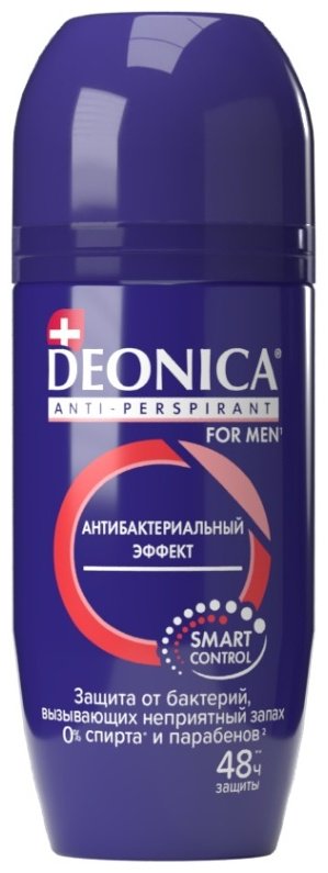 Deonica For Men Антибактериальный антиперспирант для мужчин 50 мл