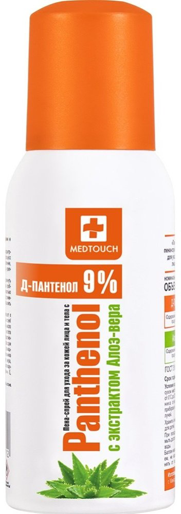 Пена-спрей с Д пантенолом 90мл, Medical Fort купить,NaN