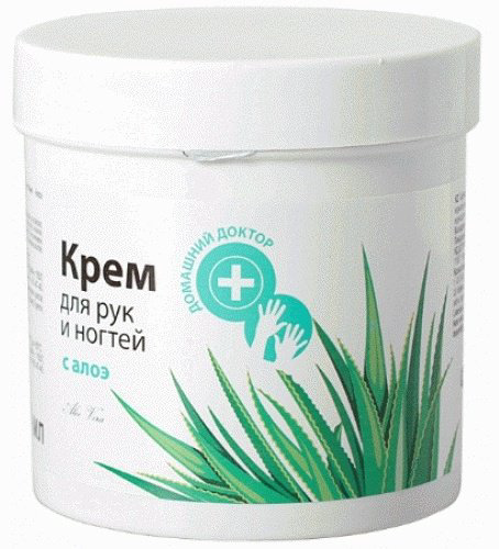 Домашний доктор для рук и ногтей с Алоэ крем для рук 250 мл купить,NaN