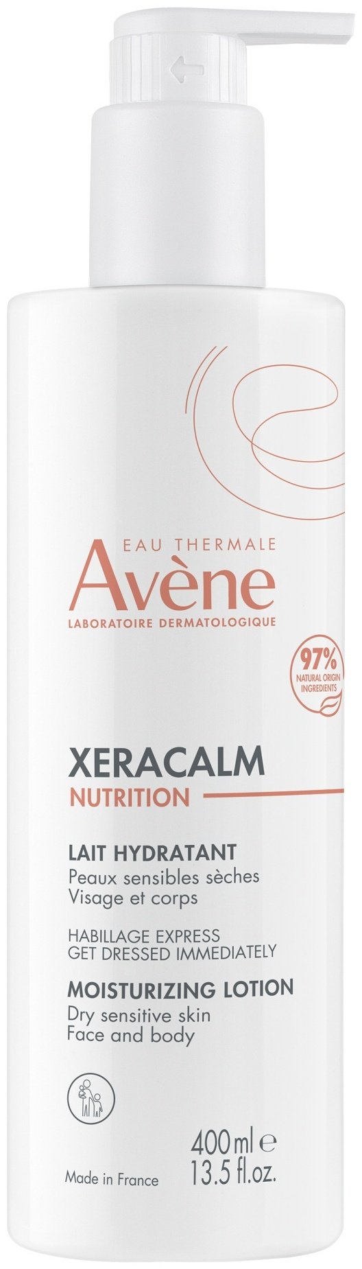 Avene Xeracalm Nutrition лосьон для тела 400 мл