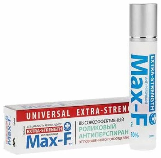MAX-F Universal 30% антиперспирант унисекс 20 мл