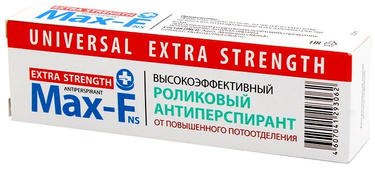 MAX-F Universal 30% антиперспирант унисекс 20 мл