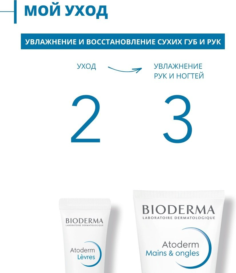 Bioderma Atoderm mains &amp; ongles крем для рук 50 мл купить,NaN