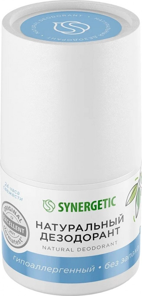 Synergetic Натуральный дезодорант унисекс 50 мл купить,NaN