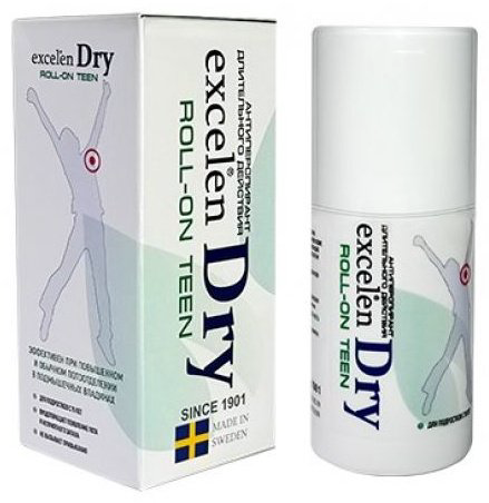 Excelsior Excelen Dry Roll-on Teen антиперспирант унисекс 50 мл купить,NaN