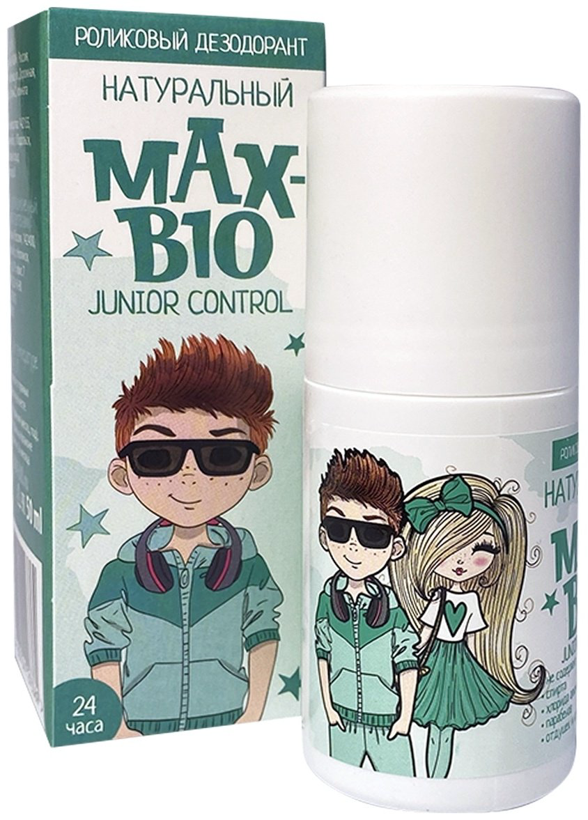 MAX-F Bio Junior Control дезодорант унисекс 50 мл купить,NaN