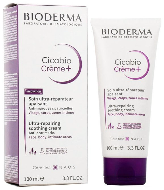 Bioderma Cicabio Creme+ крем для тела 40 мл купить,NaN