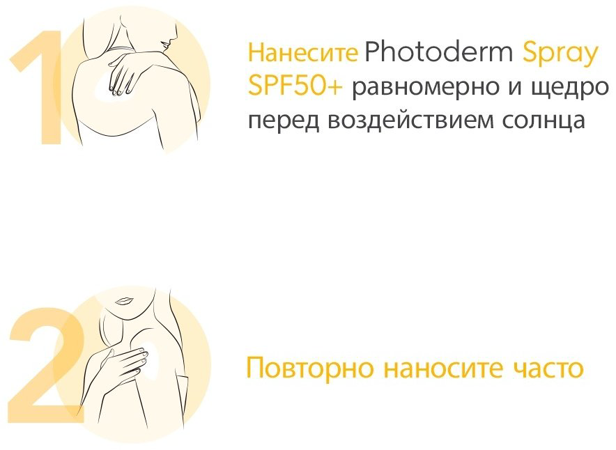 Bioderma Photoderm SPF50 спрей солнцезащитный для тела 300 мл купить,NaN