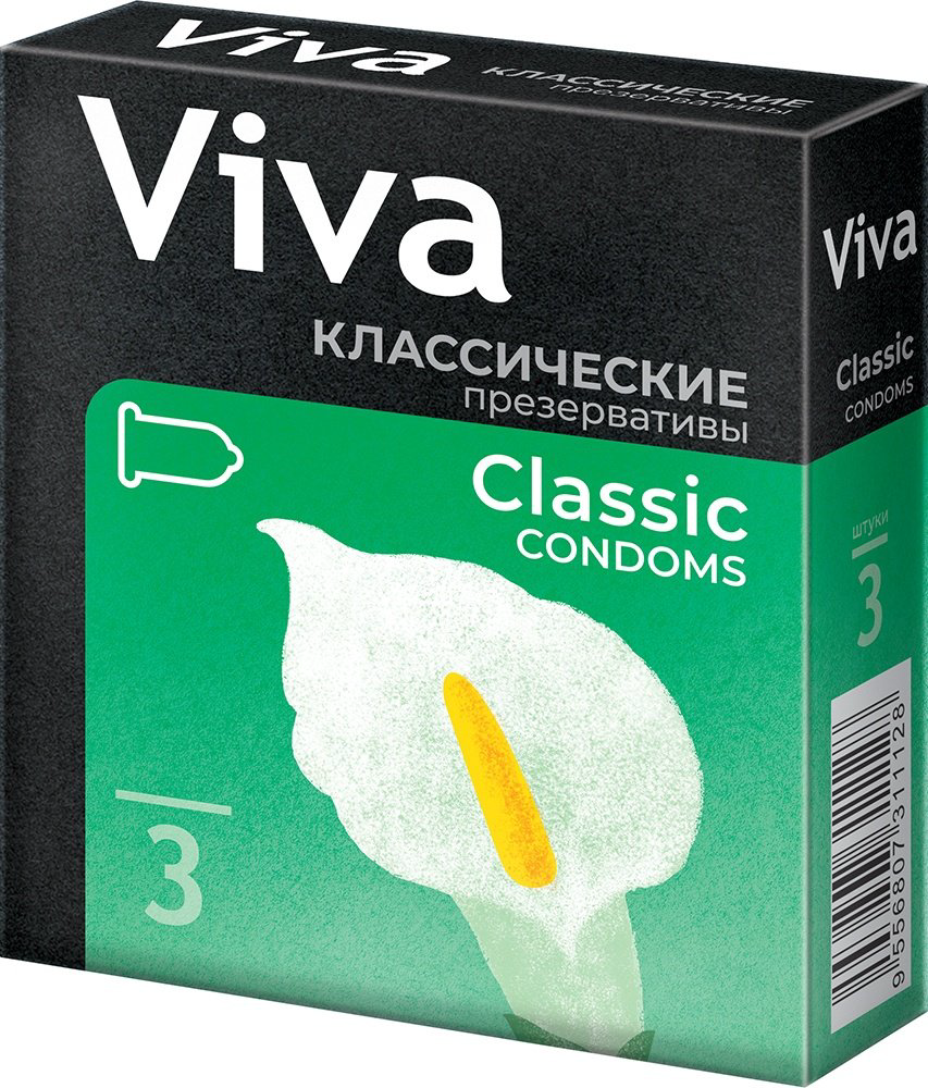 Презервативы Презервативы VIVA Классические Karex 3 шт купить,NaN