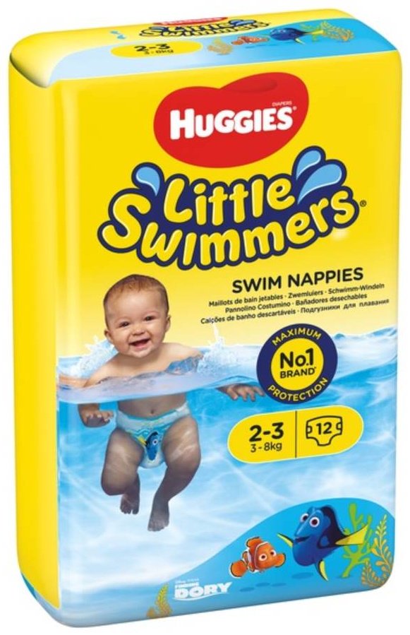 Подгузники-трусики Huggies 2, 3, 12 шт