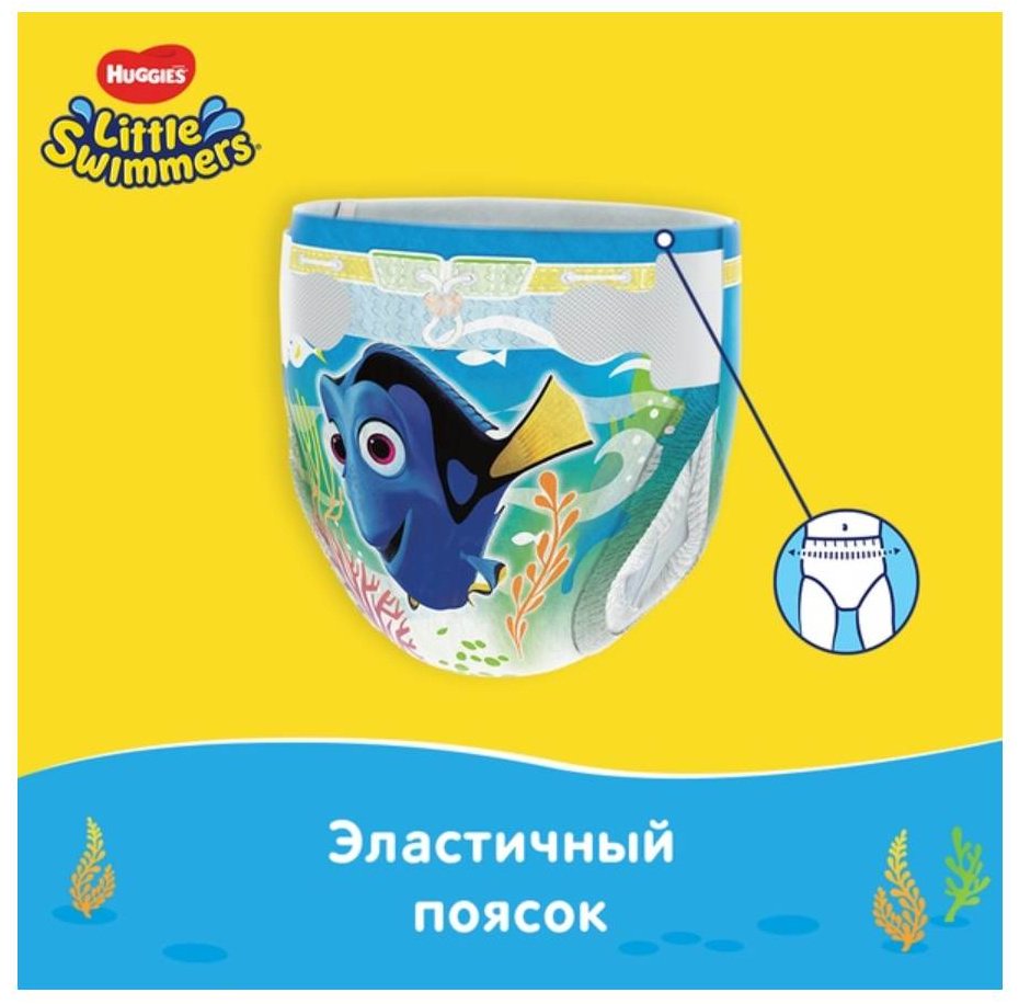 Подгузники-трусики Huggies 2, 3, 12 шт