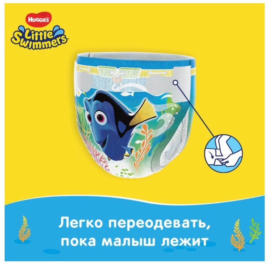 Подгузники-трусики Huggies 2, 3, 12 шт купить,NaN