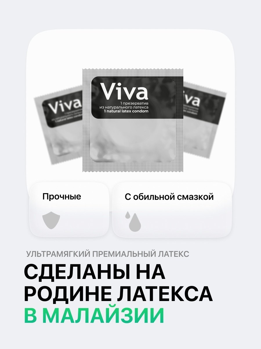 Презервативы Презервативы VIVA Классические Karex 3 шт купить,NaN