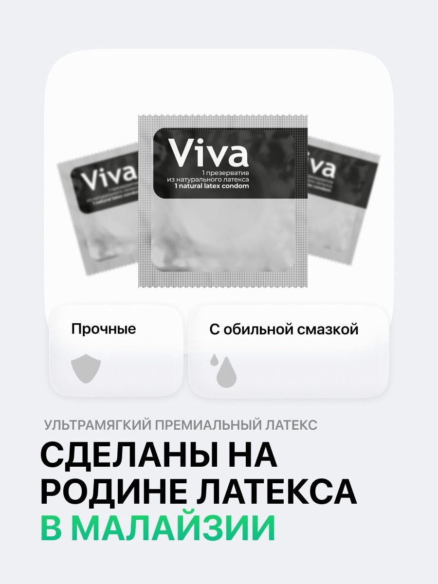 Презервативы Презервативы VIVA Классические Karex 3 шт купить,NaN
