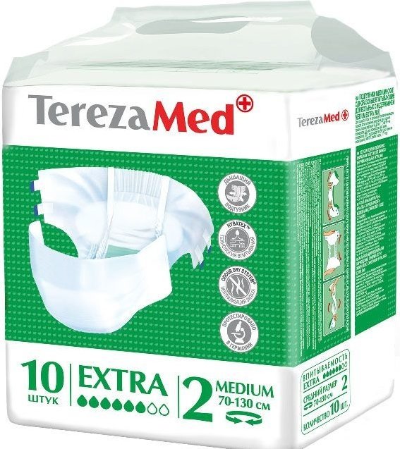 Tereza Extra подгузники для взрослых L 10 шт