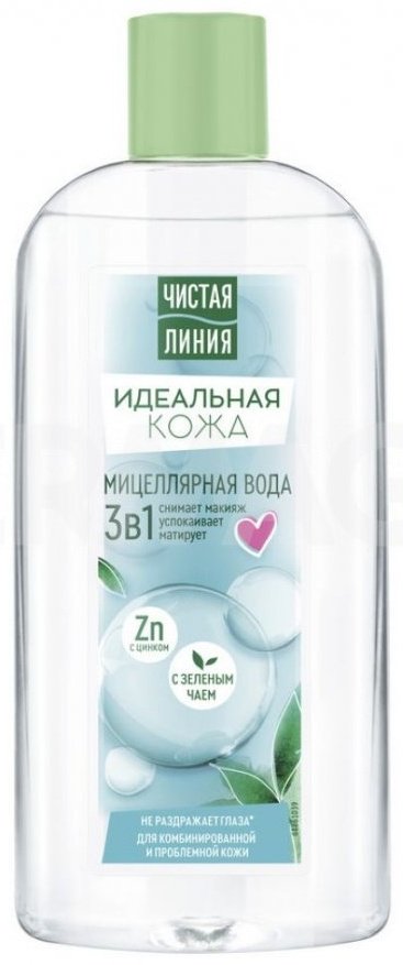 ЧИСТАЯ ЛИНИЯ Идеальная кожа мицеллярная вода 400 мл