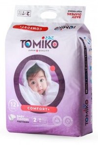 Подгузники Tomiko S, 68 шт