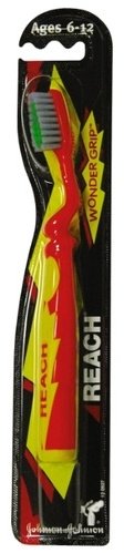 Reach Wonder grip (6-12лет) зубная щетка мягкая 1 шт