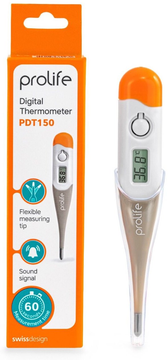 Термометр Термометр Prolife PDT150 подмышечный, оральный, ректальный