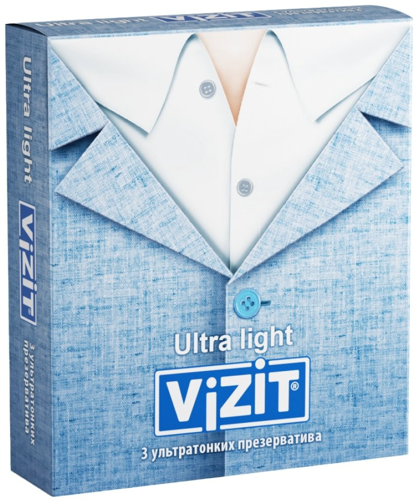 Презервативы Презервативы VIZIT Ultra light 3 шт купить,NaN