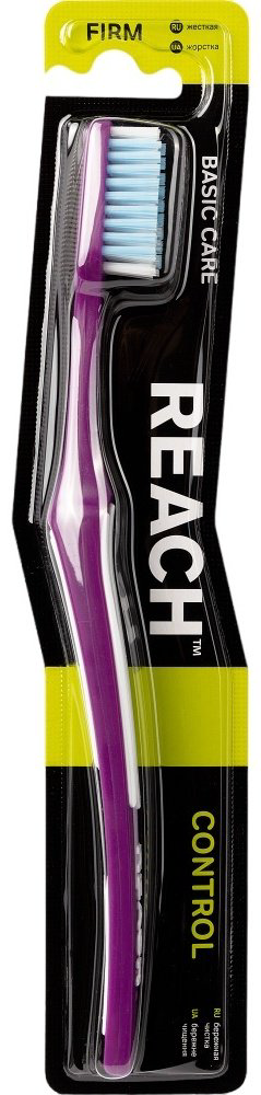 REACH Control зубная щетка жесткая 1 шт купить,NaN