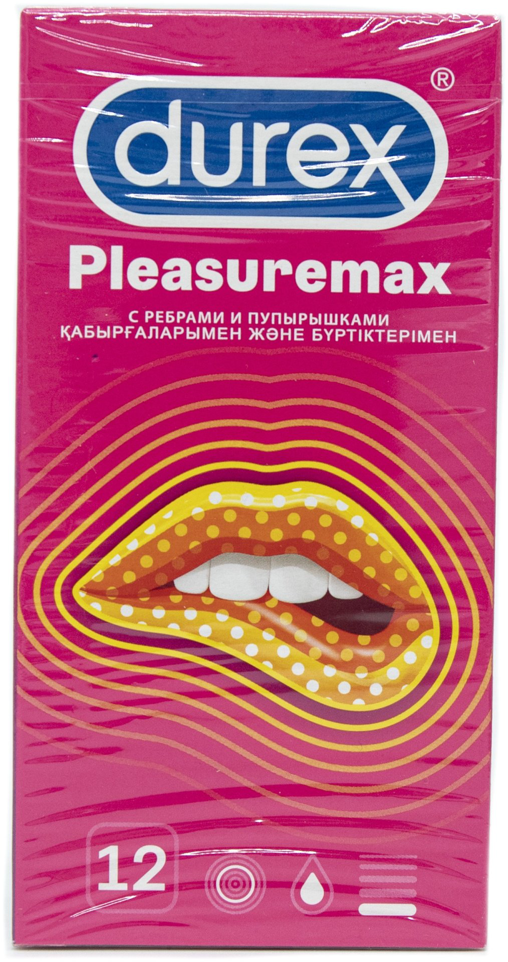 Презервативы Презервативы Durex Pleasuremax 12 шт купить,NaN