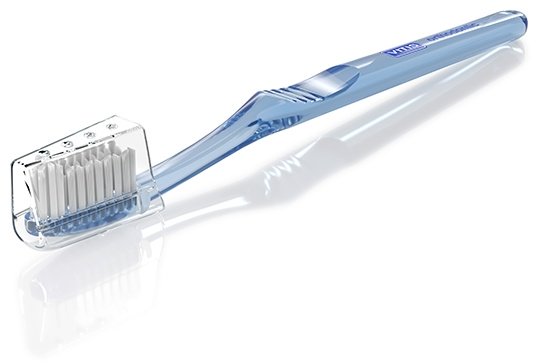 Vitis Orthodontic acces, зубная паста 15 мл набор по уходу за полостью рта средняя жесткость 1 шт