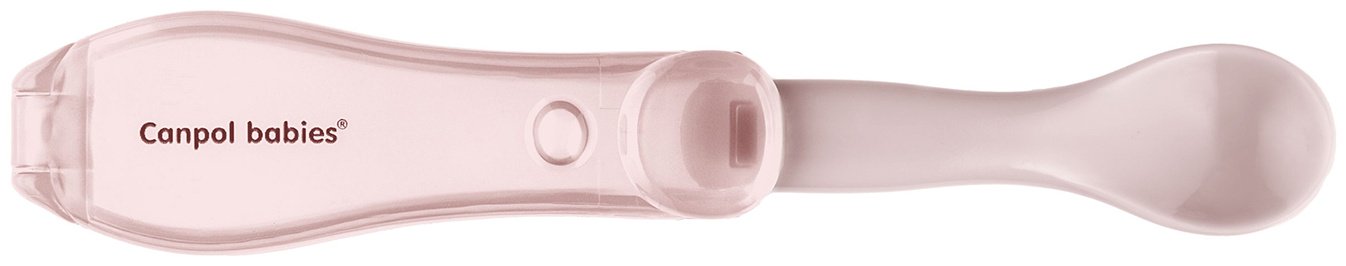 Ложка Canpol Babies 56/611_pin, предметов 1 шт, розовый купить,NaN