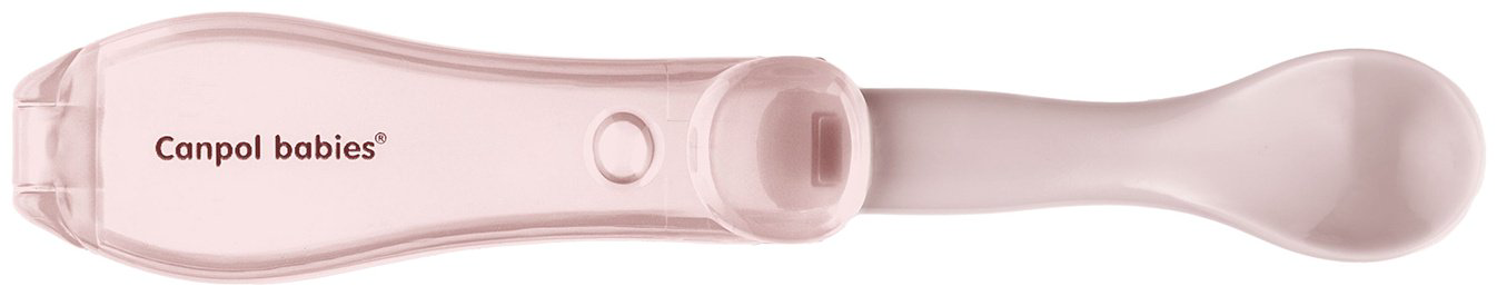 Ложка Canpol Babies 56/611_pin, предметов 1 шт, розовый купить,NaN