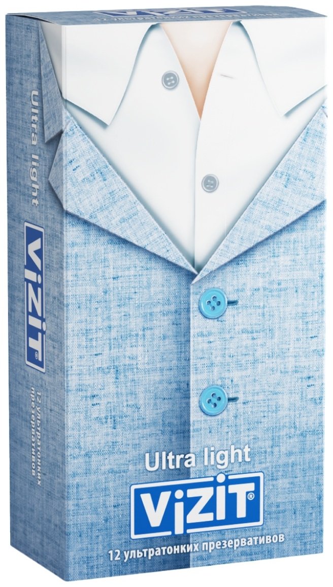 Презервативы Презервативы VIZIT Ultra light 12 шт купить,NaN