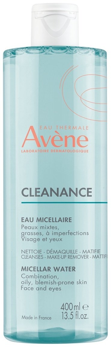 Avene Cleanance мицеллярная вода 400 мл купить,NaN