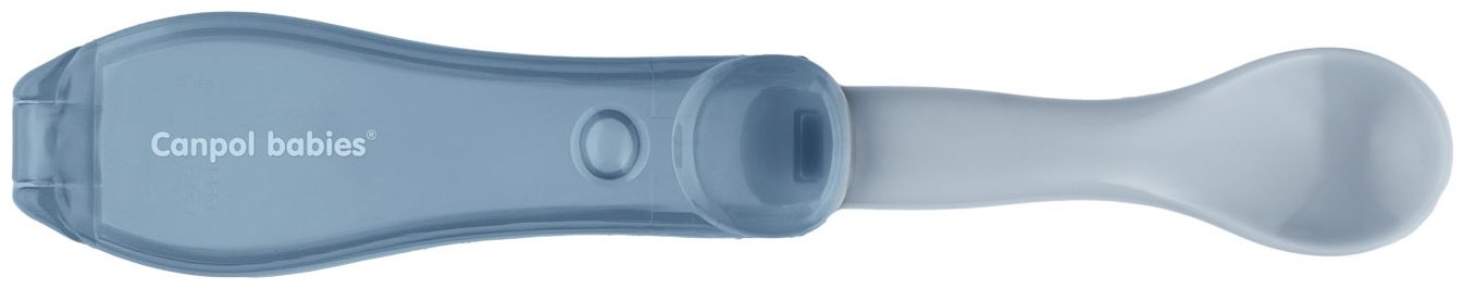 Ложка Canpol Babies 56/611_blu, предметов 1 шт, голубой купить,NaN
