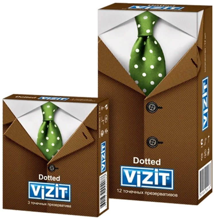 Презервативы Презервативы VIZIT Dotted 12 шт купить,NaN
