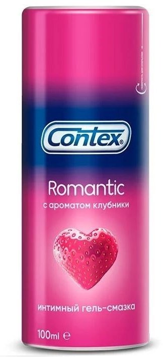 Лубрикант Contex гель клубничный 100 мл основа водная купить,NaN