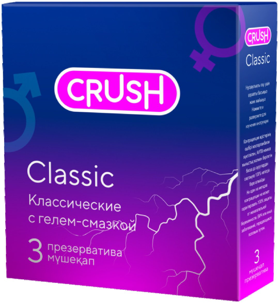 Презервативы Презервативы Crush Classic 3 шт купить,NaN