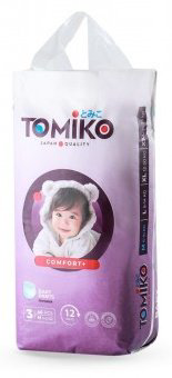 Подгузники-трусики Tomiko M, 46 шт купить,NaN