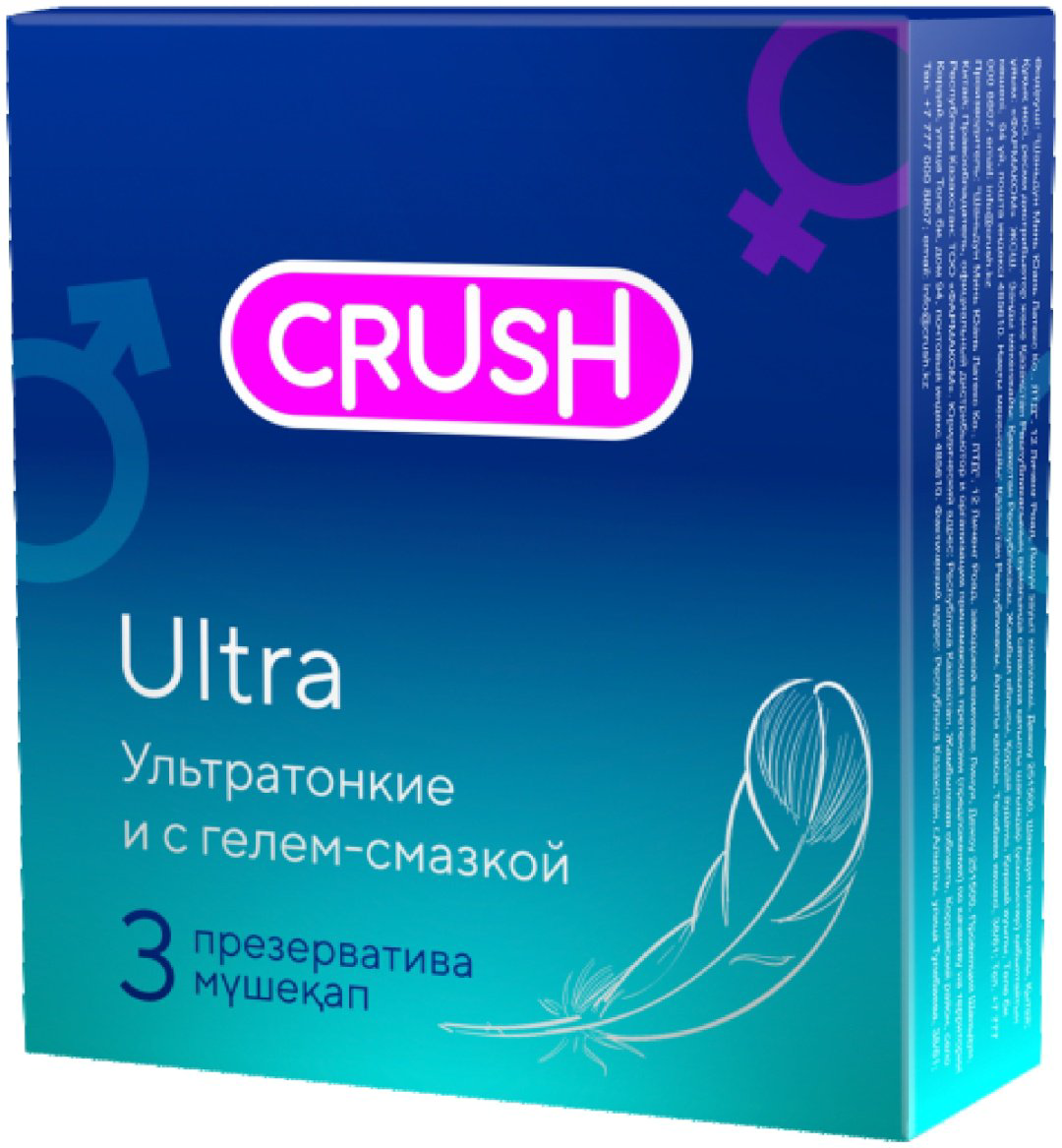 Презервативы Презервативы Crush Ultra 3 шт купить,NaN