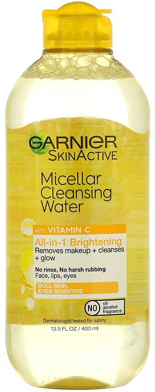 Garnier with Vitamin C мицеллярная вода 400 мл купить,NaN
