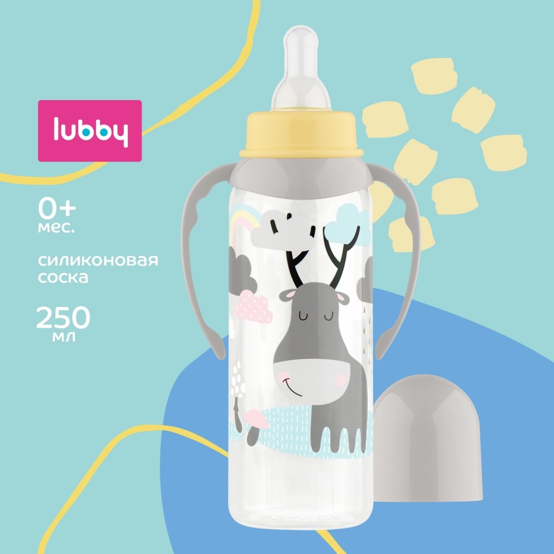 Бутылочка Lubby 11391 250 мл прозрачный купить,NaN
