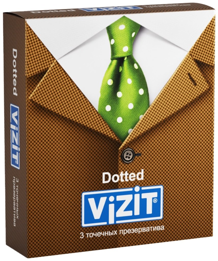 Презервативы Презервативы VIZIT Dotted 3 шт купить,NaN