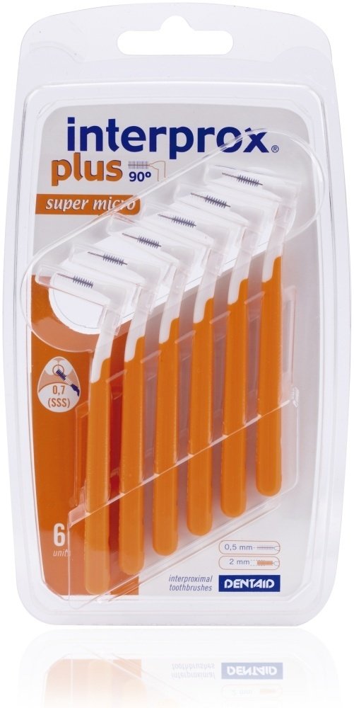 Interprox Super micro зубной ершик средняя 6 шт купить,NaN