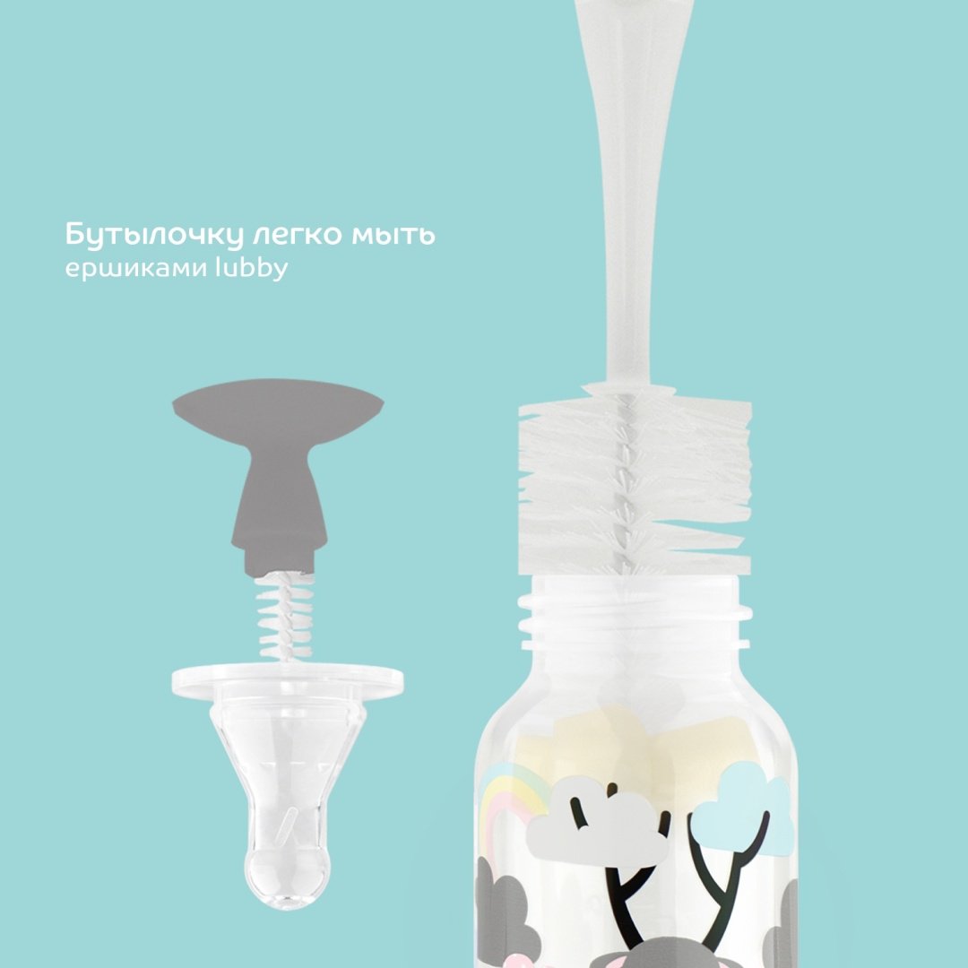 Бутылочка Lubby 11391 250 мл прозрачный купить,NaN