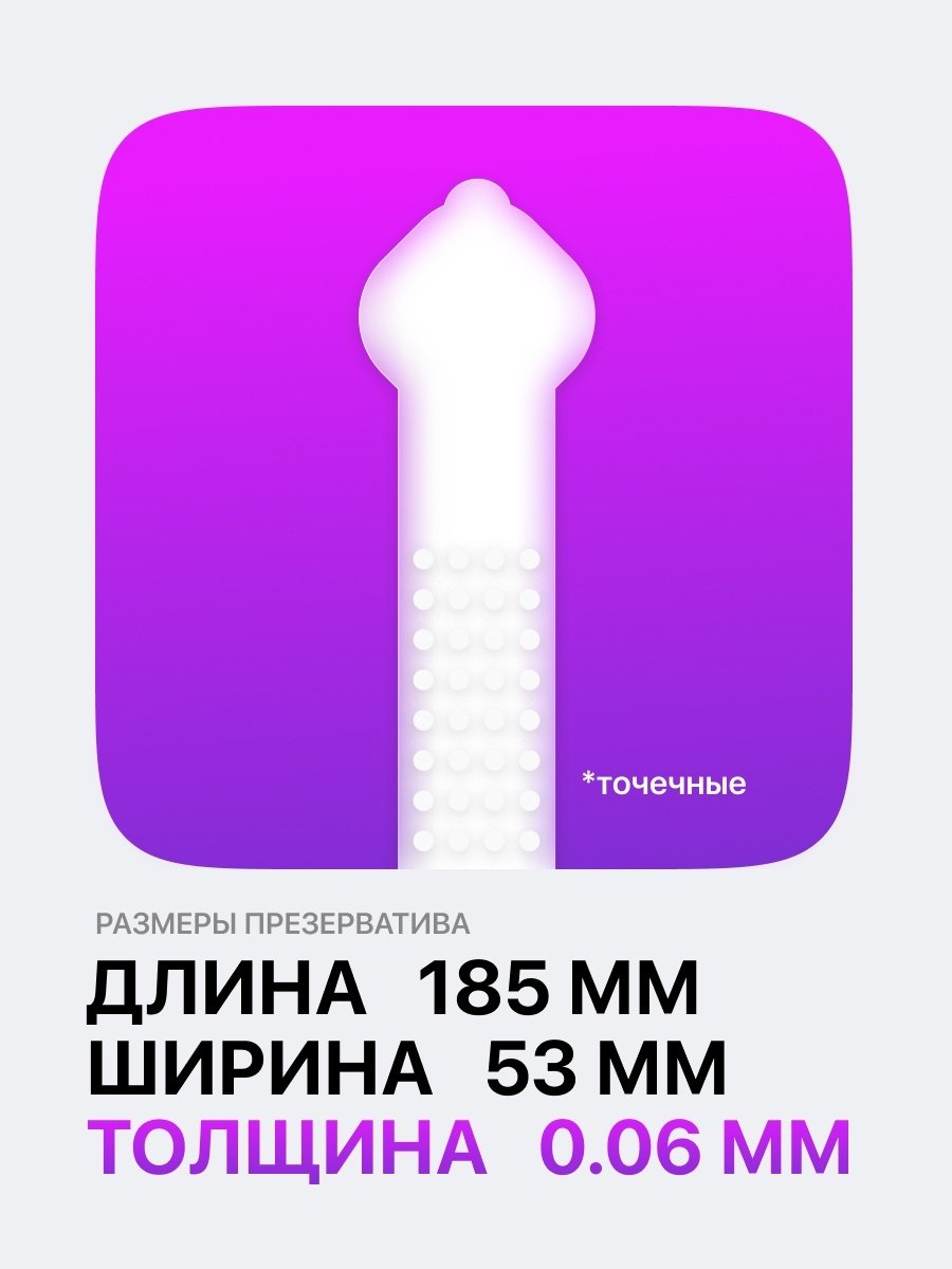 Презервативы Презервативы VIVA Точечные Karex 3 шт купить,NaN