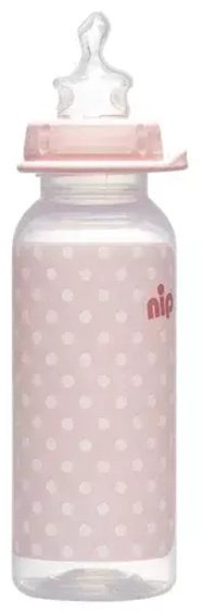 Бутылочка NIP 35035 250 мл розовый купить,NaN