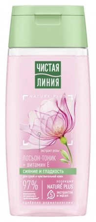 ЧИСТАЯ ЛИНИЯ тоник Сияние и гладкость Лепестки Роз 100 мл купить,NaN
