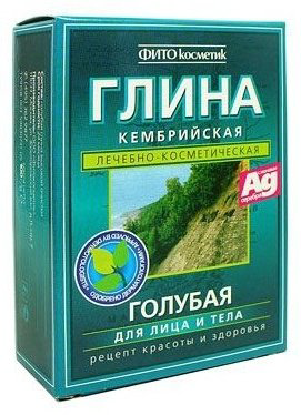 Маска для лица Fito Косметик глиняная Кембрийская голубая 100 г купить,NaN