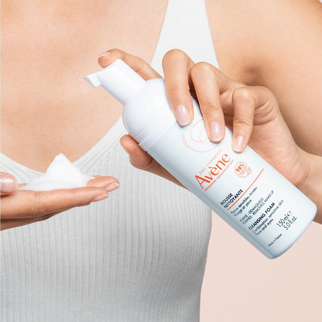 Avene Mousse Nettoyante пенка 150 мл купить,NaN