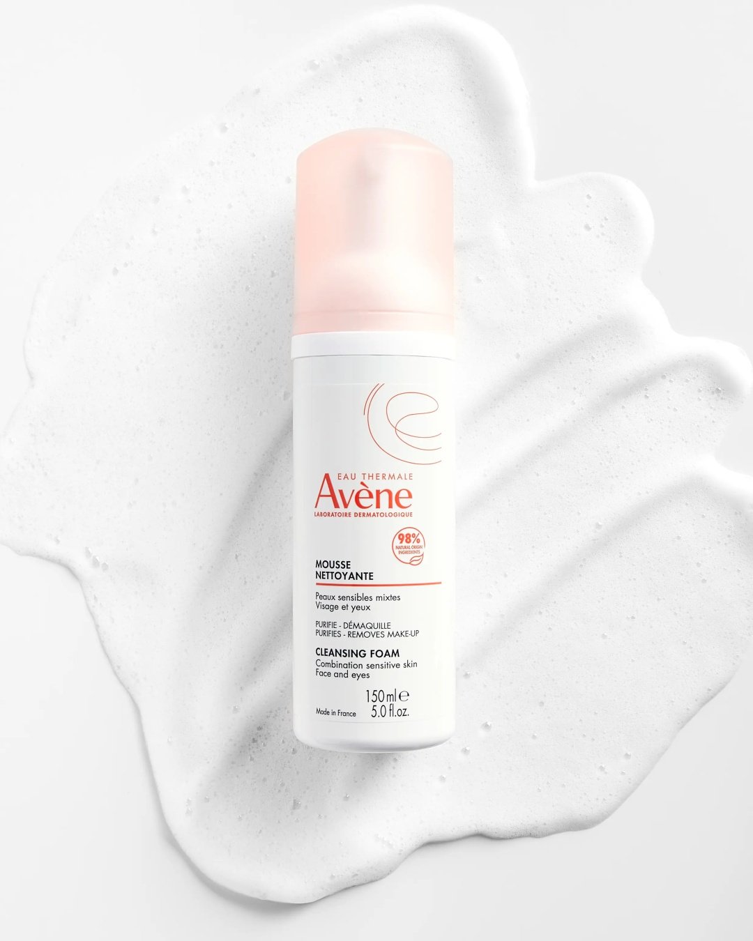 Avene Mousse Nettoyante пенка 150 мл купить,NaN
