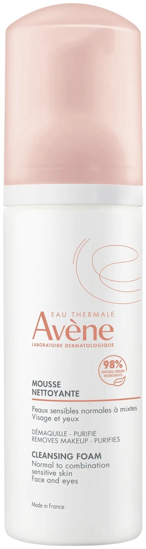 Avene Mousse Nettoyante пенка 150 мл купить,NaN