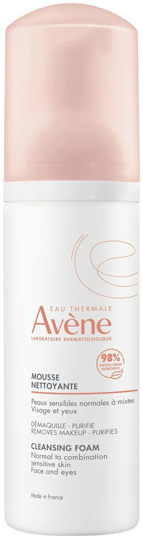 Avene Mousse Nettoyante пенка 150 мл купить,NaN